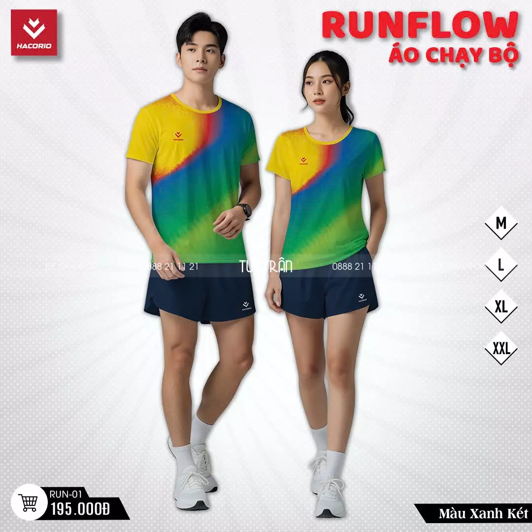 Áo chạy bộ Nữ - Hacorio Runflow
