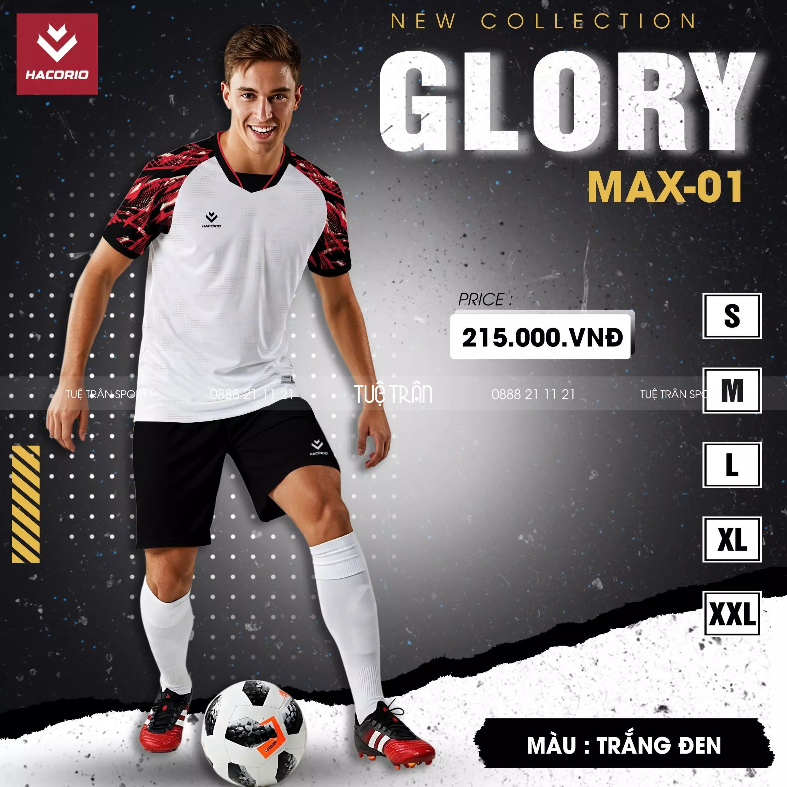 Quần áo bóng đá Hacorio Glory Max 01