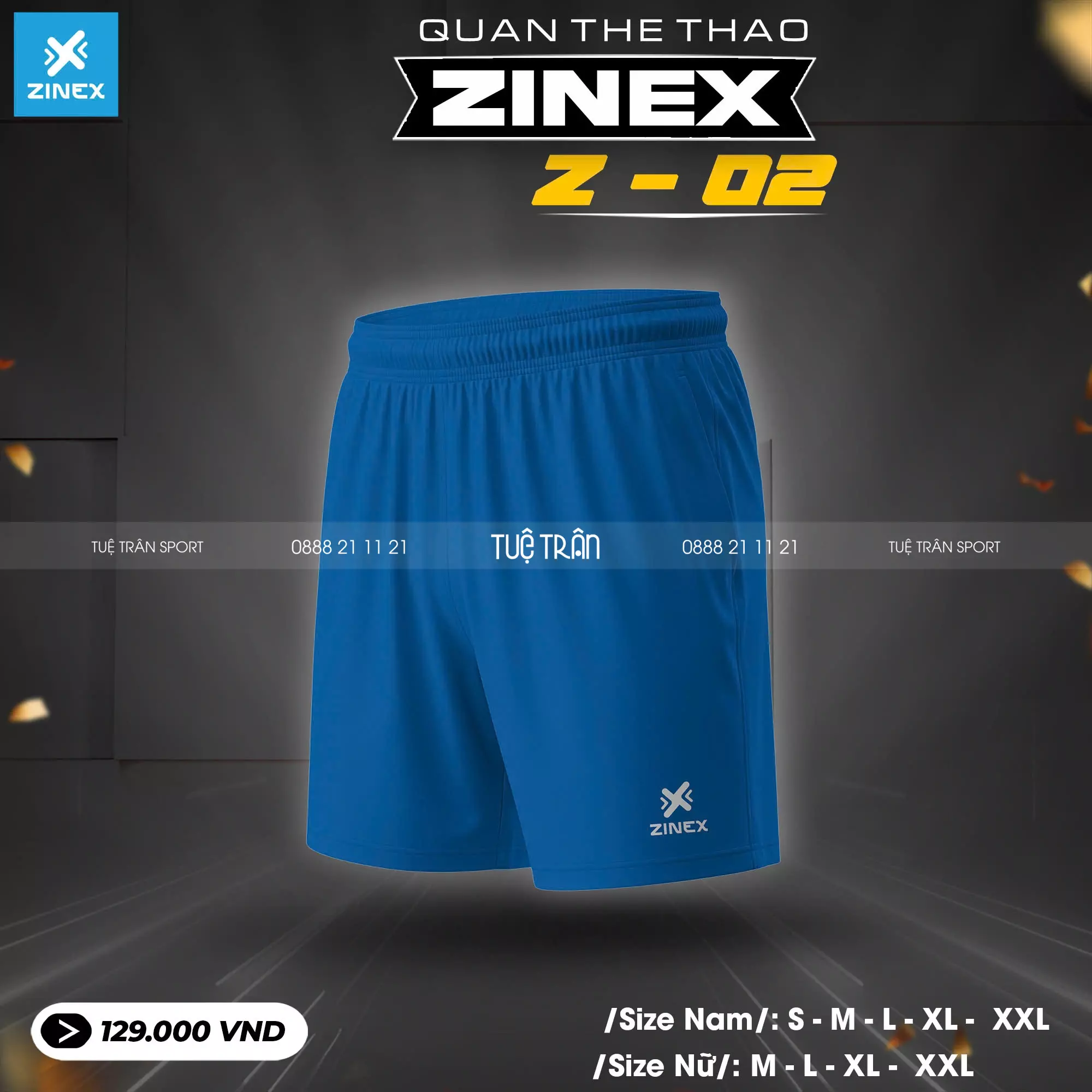 Quần short Nam - Zinex Z02